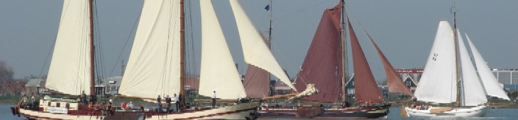 SAIL Amsterdam 2010, zeilen op het ijsselmeer, zeilen op een lemsteraak, bedrijfsuitje, relatiebeheer, teambuilding