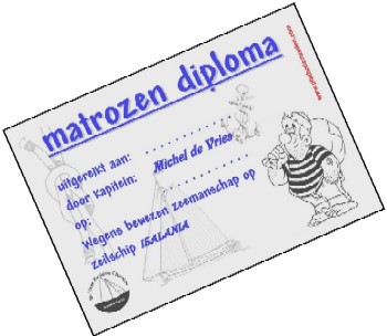 matrozendiploma voor kinderen